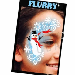 Proaiir Profile Stencil Flurry Snowman | Schminksjabloon